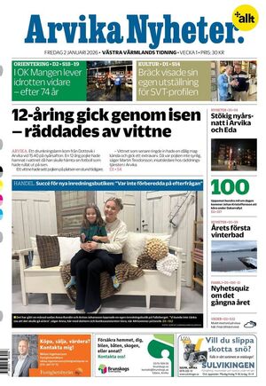 Förstasida Arvika Nyheter