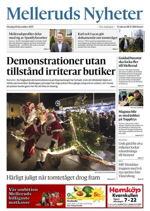 Förstasida Melleruds Nyheter