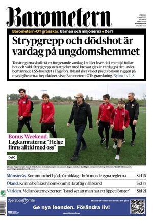 Förstasida Barometern