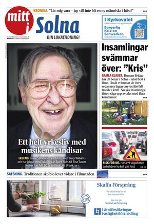Förstasida Mitt i Solna