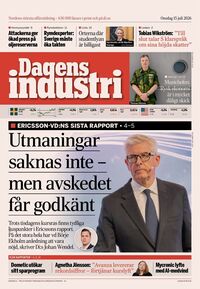Förstasida Dagens industri