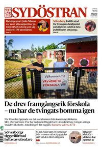 Förstasida Sydöstran
