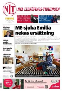 Förstasida Nya Lidköpings-Tidningen