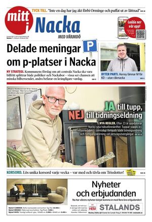 Förstasida Mitt i Nacka