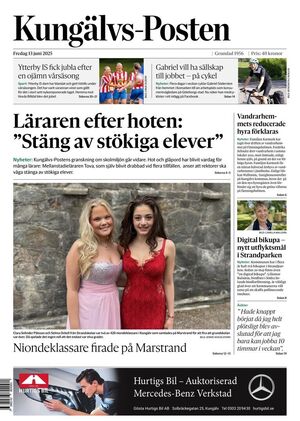 Förstasida Kungälvs-Posten