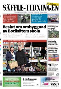 Förstasida Säffle-Tidningen