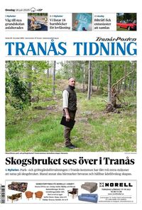 Förstasida Tranås Tidning