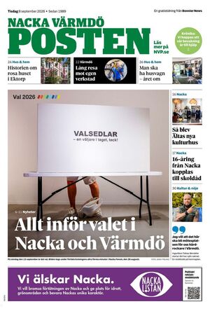 Förstasida Nacka Värmdö Posten Nacka