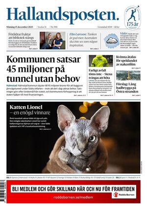 Förstasida Hallandsposten