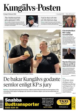 Förstasida Kungälvs-Posten