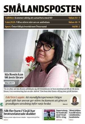 Förstasida Smålandsposten
