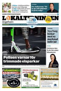 Förstasida Lokaltidningen Ängelholm