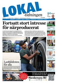 Förstasida Lokaltidningen