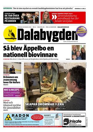 Förstasida Dalabygden