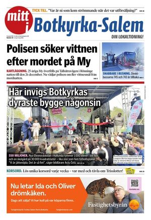 Förstasida Mitt i Botkyrka-Salem