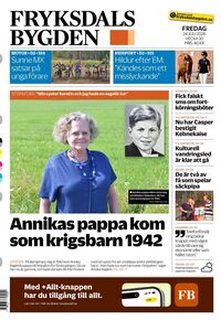 Förstasida Fryksdalsbygden