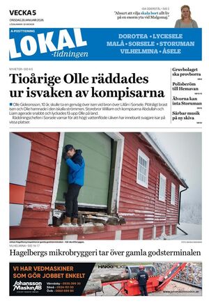 Förstasida Lokaltidningen
