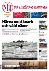 Förstasida Nya Lidköpings-Tidningen
