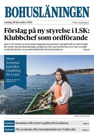 Förstasida Bohusläningen