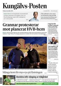 Förstasida Kungälvs-Posten