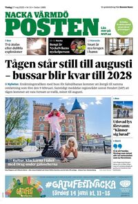Förstasida Nacka Värmdö Posten Värmdö