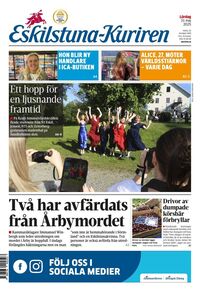 Förstasida Eskilstuna-Kuriren