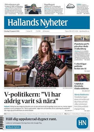 Förstasida Hallands Nyheter