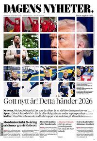 Förstasida Dagens Nyheter
