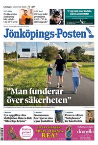 Förstasida Jönköpings-Posten