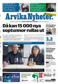 Förstasida Arvika Nyheter