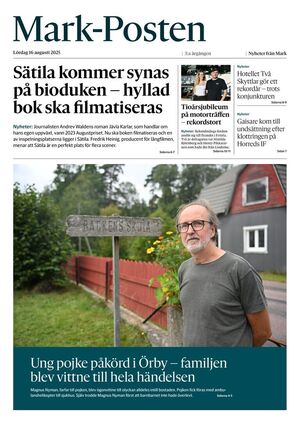 Förstasida Mark-Posten