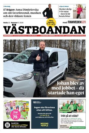 Förstasida Västboandan