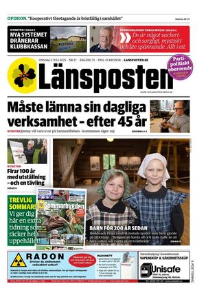 Förstasida Länsposten