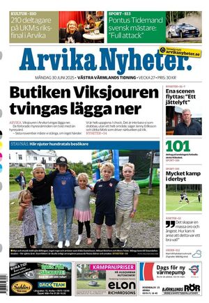 Förstasida Arvika Nyheter