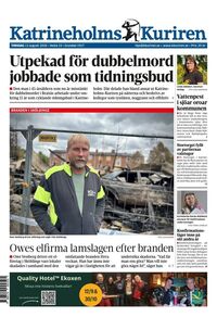 Förstasida Katrineholms-Kuriren