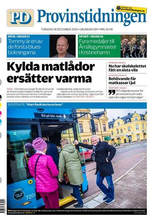 Förstasida Provinstidningen Dalsland