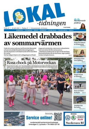 Förstasida Lokaltidningen