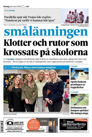 Förstasida Smålänningen
