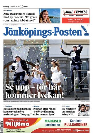 Förstasida Jönköpings-Posten