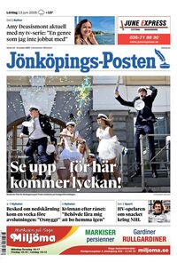 Förstasida Jönköpings-Posten