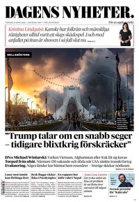 Förstasida Dagens Nyheter