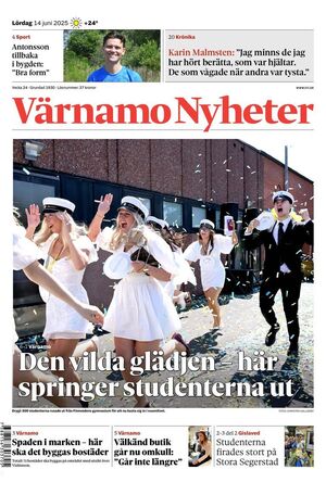 Förstasida Värnamo Nyheter