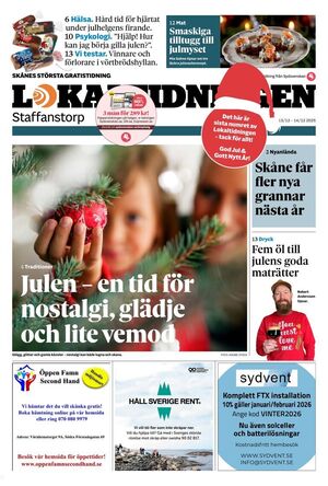 Förstasida Lokaltidningen Staffanstorp