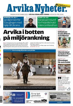 Förstasida Arvika Nyheter