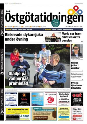 Förstasida Östgötatidningen