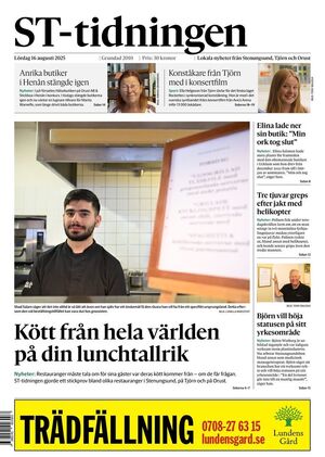 Förstasida ST-tidningen