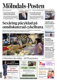 Förstasida Mölndals-Posten