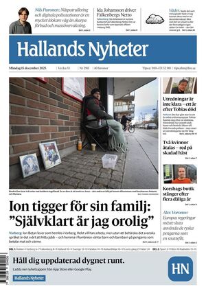 Förstasida Hallands Nyheter