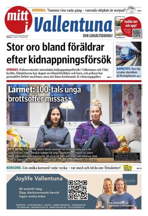 Förstasida Mitt i Vallentuna