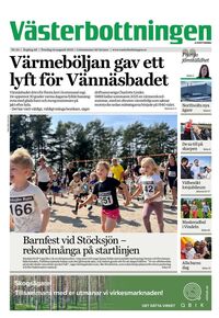 Förstasida Västerbottningen